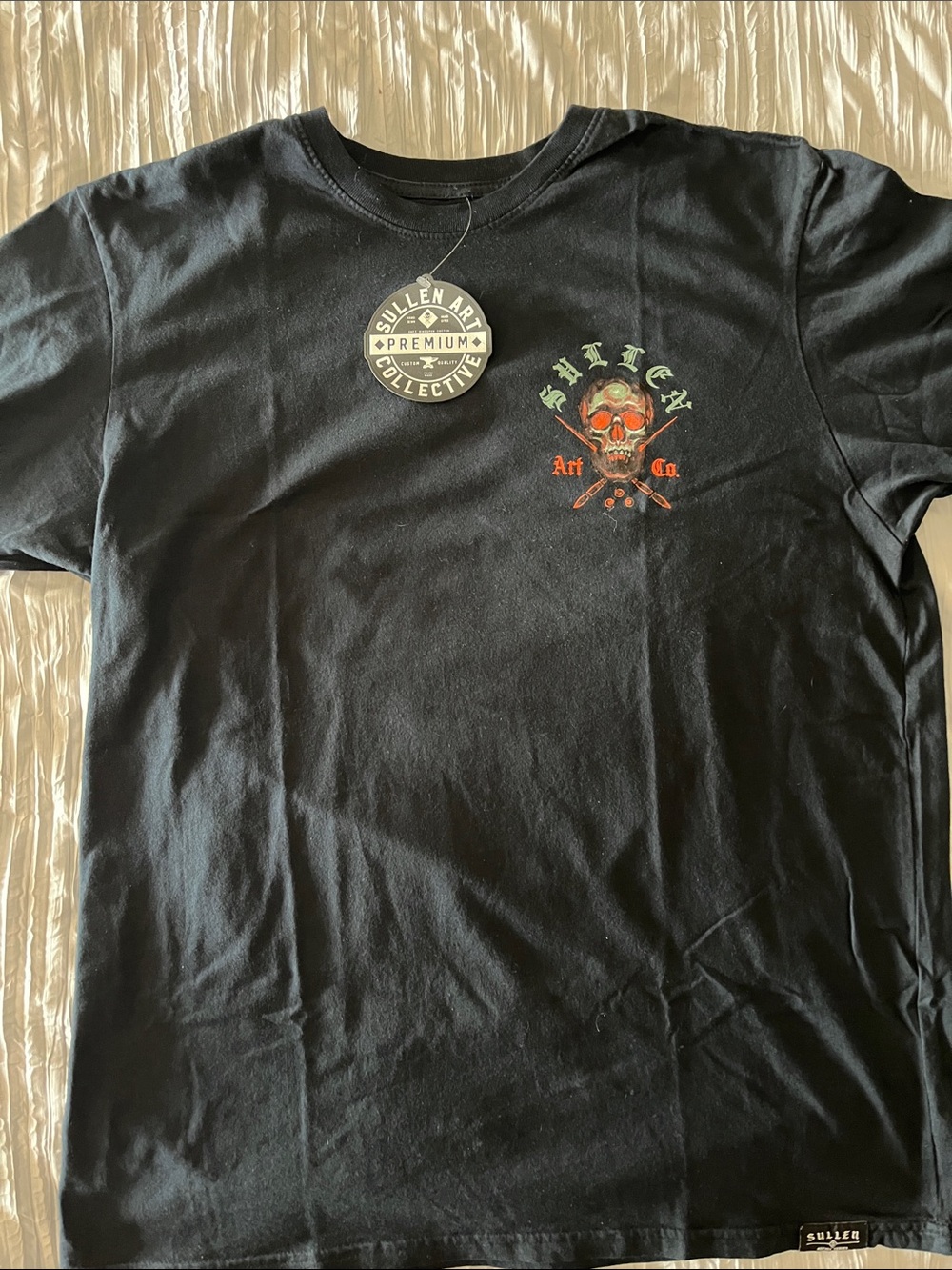 Sullen Art Collective Black Short-Sleeve Graphic Tee. NWT